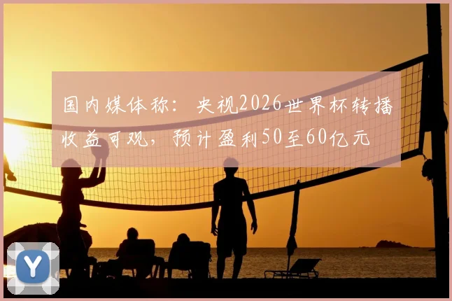 国内媒体称：央视2026世界杯转播收益可观，预计盈利50至60亿元