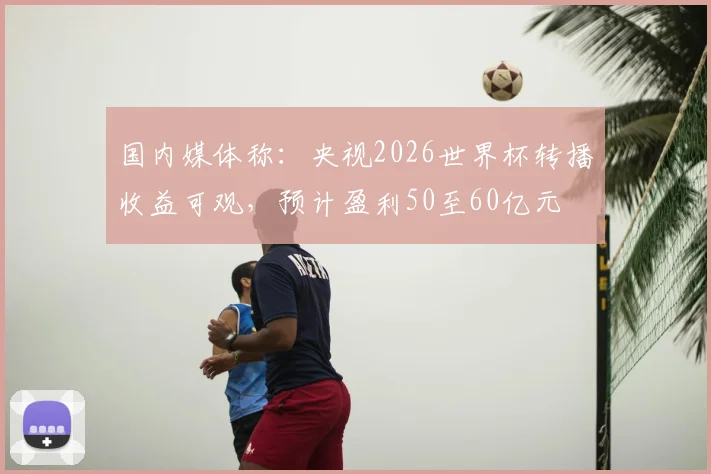 国内媒体称:央视2026世界杯转播收益可观,预计盈利50至60亿元